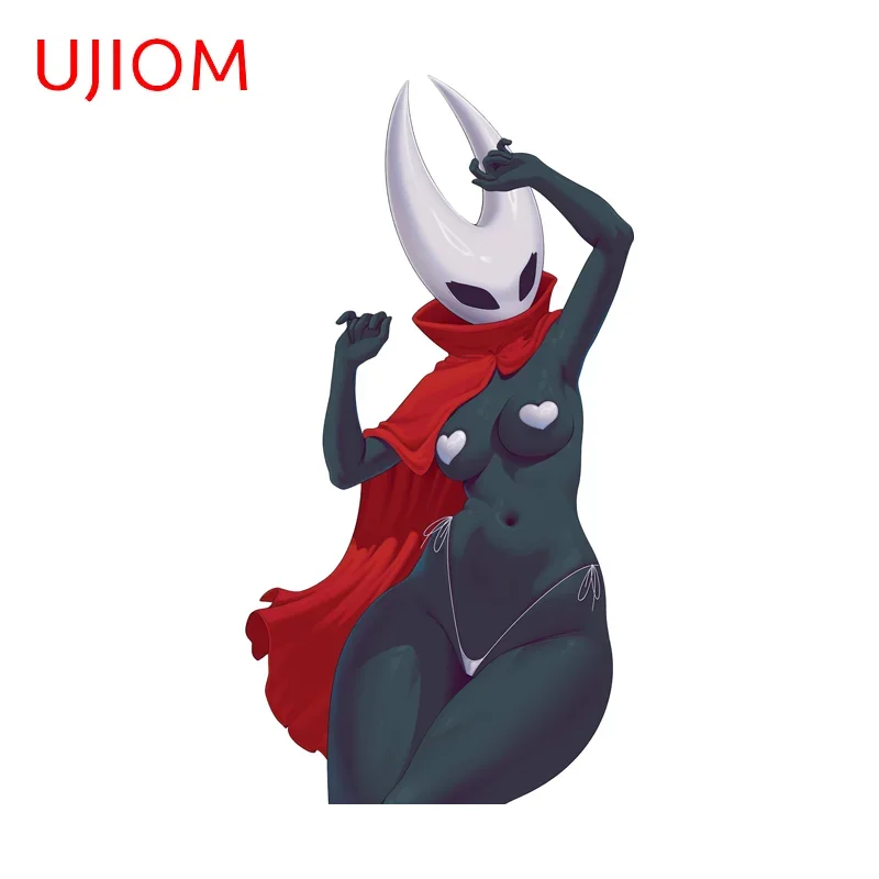 UJIOM Seductive Hornet Hollow Knight Wall Stickers Charming Game Girl Graphics Aquaflask PVC Decal Scratch Proof Room Decor