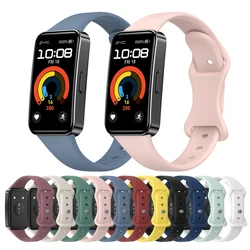 Soft Silicone Strap For Huawei Band 8 9 10 Straps Sport Watchband Bracelet Replacement For Huawei Band 9 8 Wristband Accessory