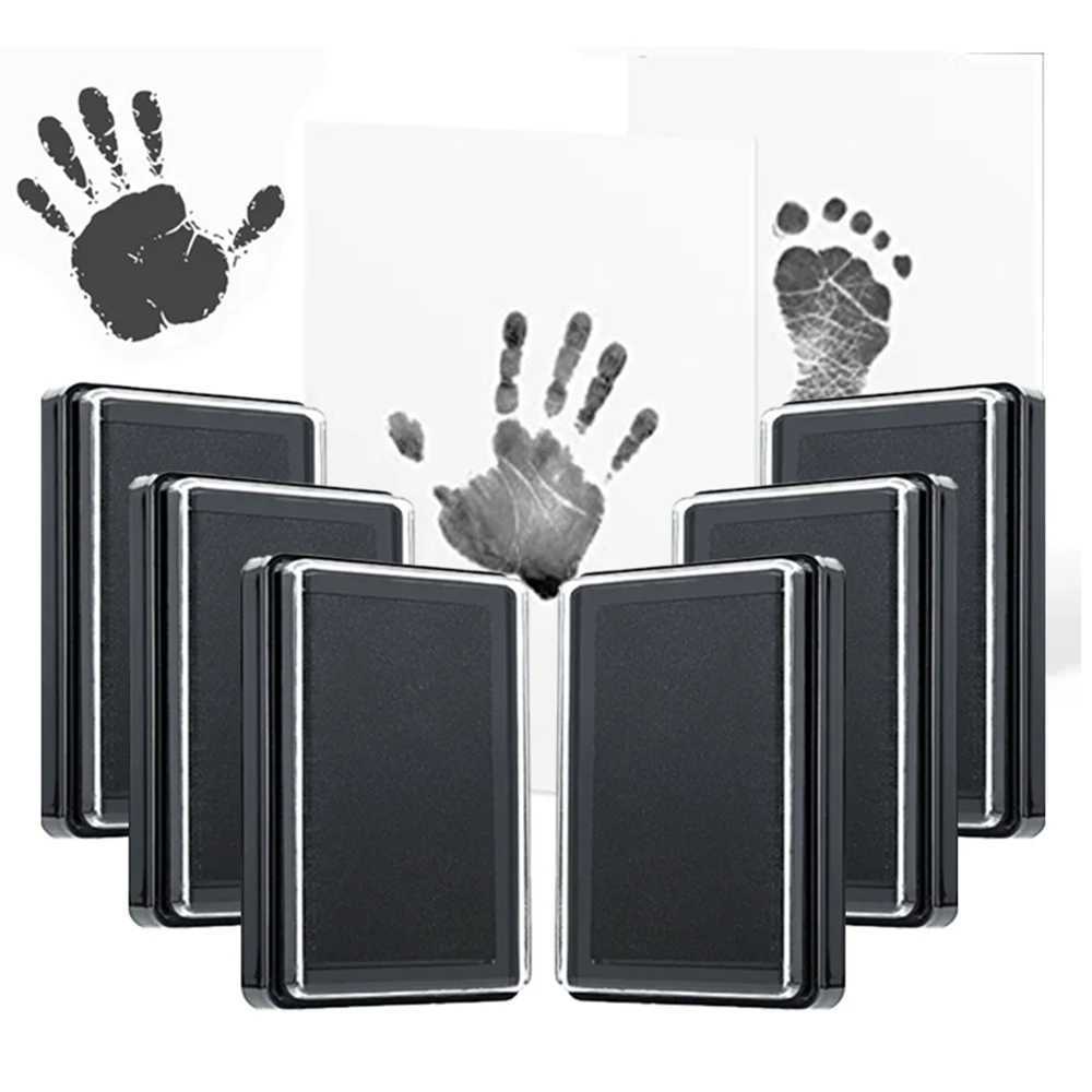 Reusable Ink Pad for Baby Footprint Handprint Feet and Hands Stamp Newborn Baby Gift Souvenir