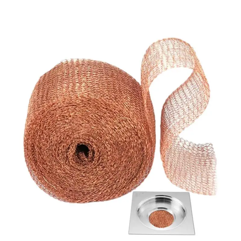 

1Pcs 6m/20ft Copper Wire Mesh House Copper Electromagnetic Wave Shielding Network Signal Shielding Network Radiation Protection