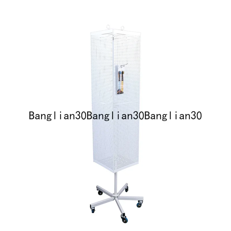 Wrought Iron 3-sided 4-sided , Jewelry Display Rack, Supermarket Socks, Refrigerator Sticker, Desktop Floor Rotating Shelf