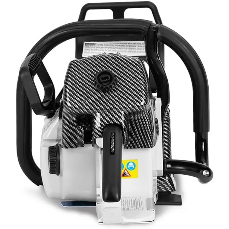 92CC G660 PRO منشار سلسلة البنزين رأس الطاقة مع 28 بوصة 3/8 بوصة.063 بوصة 92DL شريط توجيه وسلسلة المنشار التفاف حول المقبض