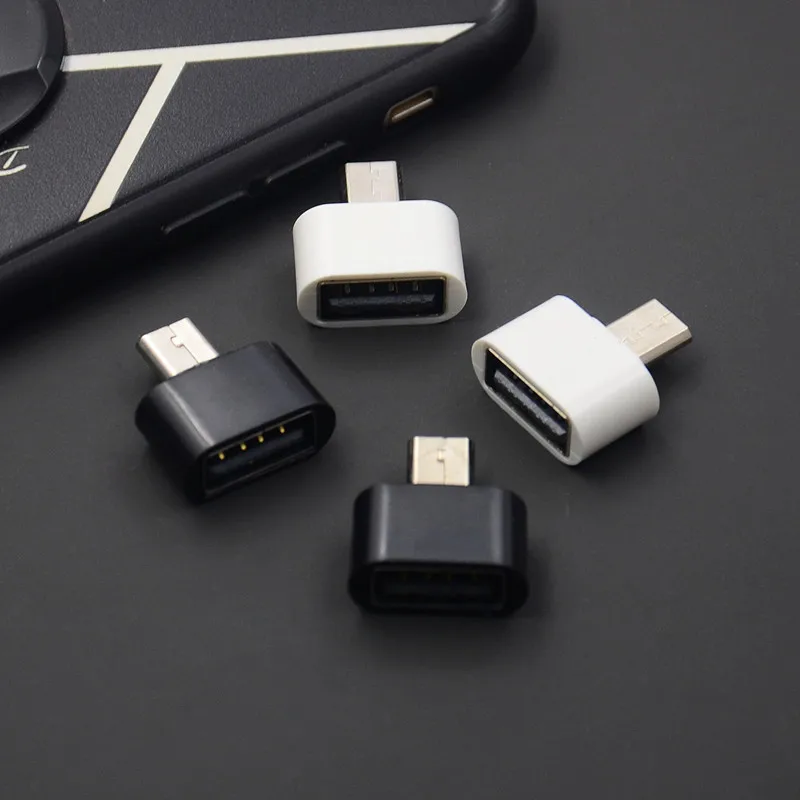 Mobile USB Flash Drive Adapter otg Converter Android Micro USB Port Converter v8 TPC USB2.0 to micro usb