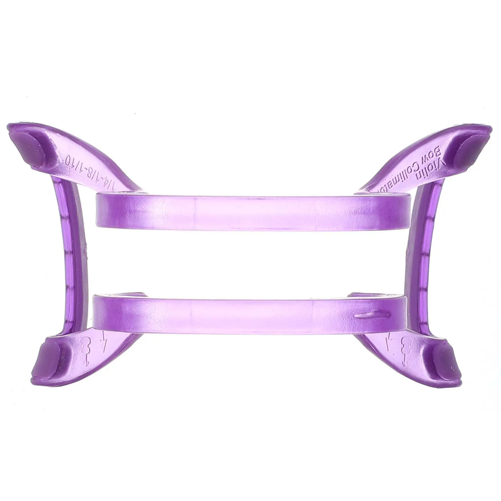 

Силиконовый выпрямитель для смычков для скрипки, фиолетовый, изысканное исполнение, долговечность, длительный срок службы, для самостоятельной практики, прост в использовании, силикон TPE 4