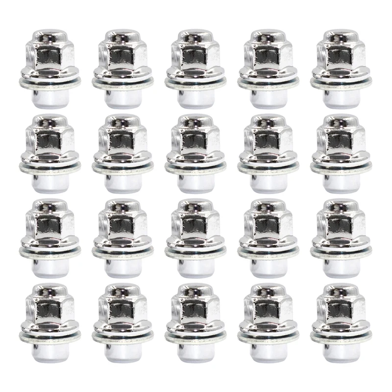 

Chrome 90942-01103 611-277 Lug Nuts For Toyota Land Cruiser, Sequoia, , Lexus Wheel Lug Nut M14X1.50