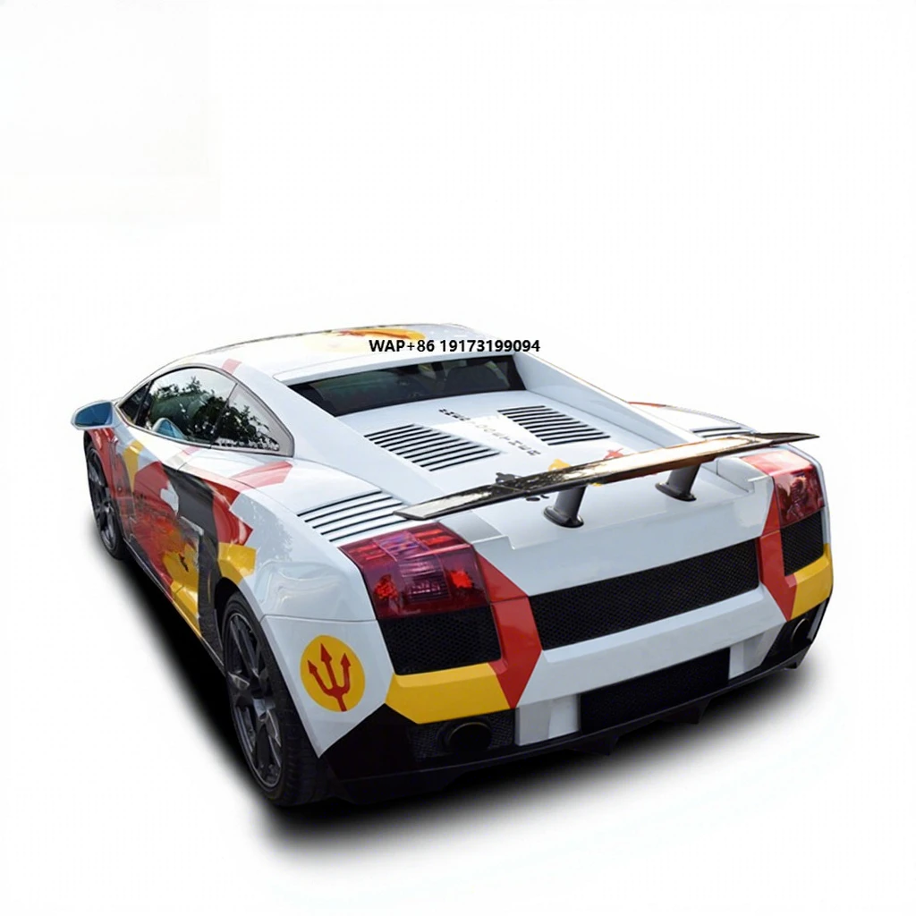 

New OEM Style Rear Wing Body Bumper Spoiler Carbon Fiber Luggage Kit Bolt-On for Gallardo LP560 LP550