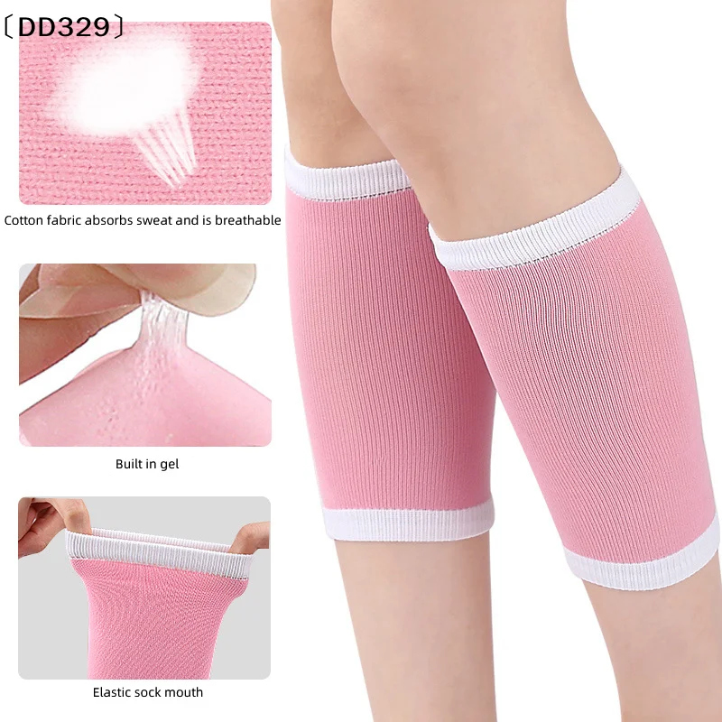 

1 пара компрессионных гольфов для ног от варикоза, снимающих усталость, эластичные компрессионные чулки-накладки на голень, длинные носки для поддержки ног и голеней [DD329]