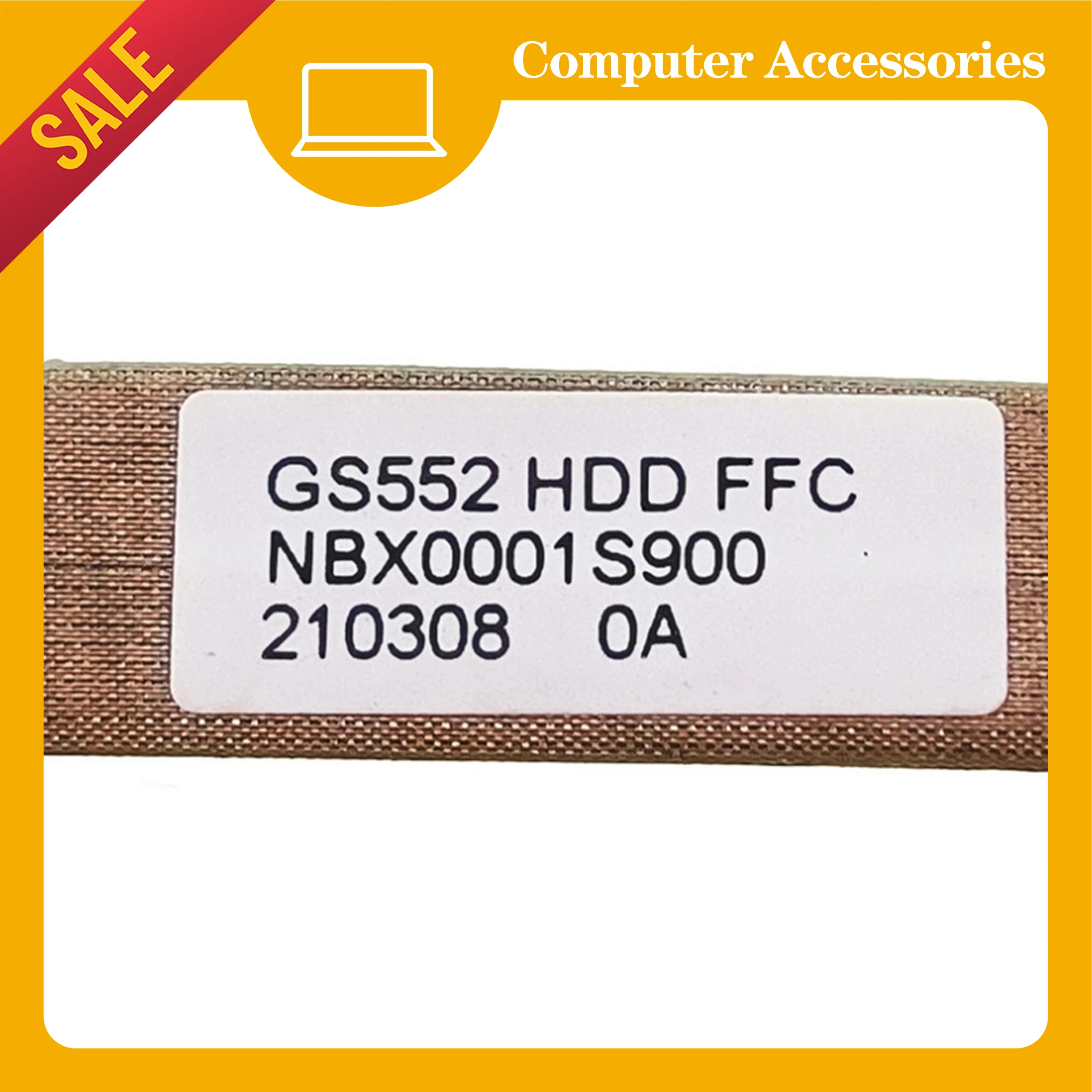 노트북 SATA 하드 디스크 SSD 커넥터 케이블 레이아웃, Lenovo Ideapad 3 15are05 15ada05 15iil05 15iml05 15igl05, 10 PCs, nbx0001s90