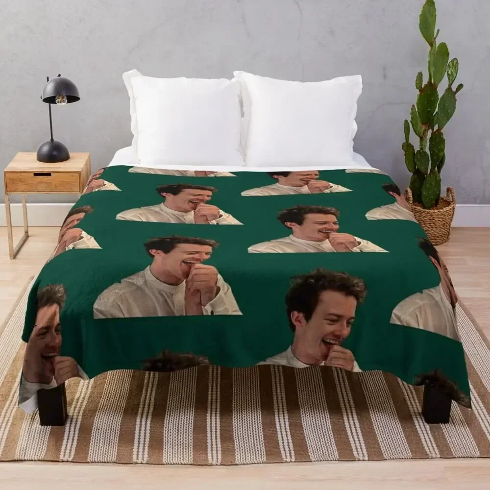 

Joseph Quinn Throw Blanket Fade Resistant Durable Throw Blanket