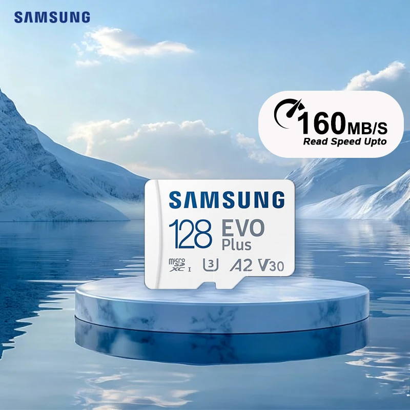 Tarjeta Samsung EVO Plus TF 64GB 128GB 256GB 512GB 1TB hasta 160MB/s tarjeta de memoria almacenamiento expandido para tabletas Switch teléfonos inteligentes