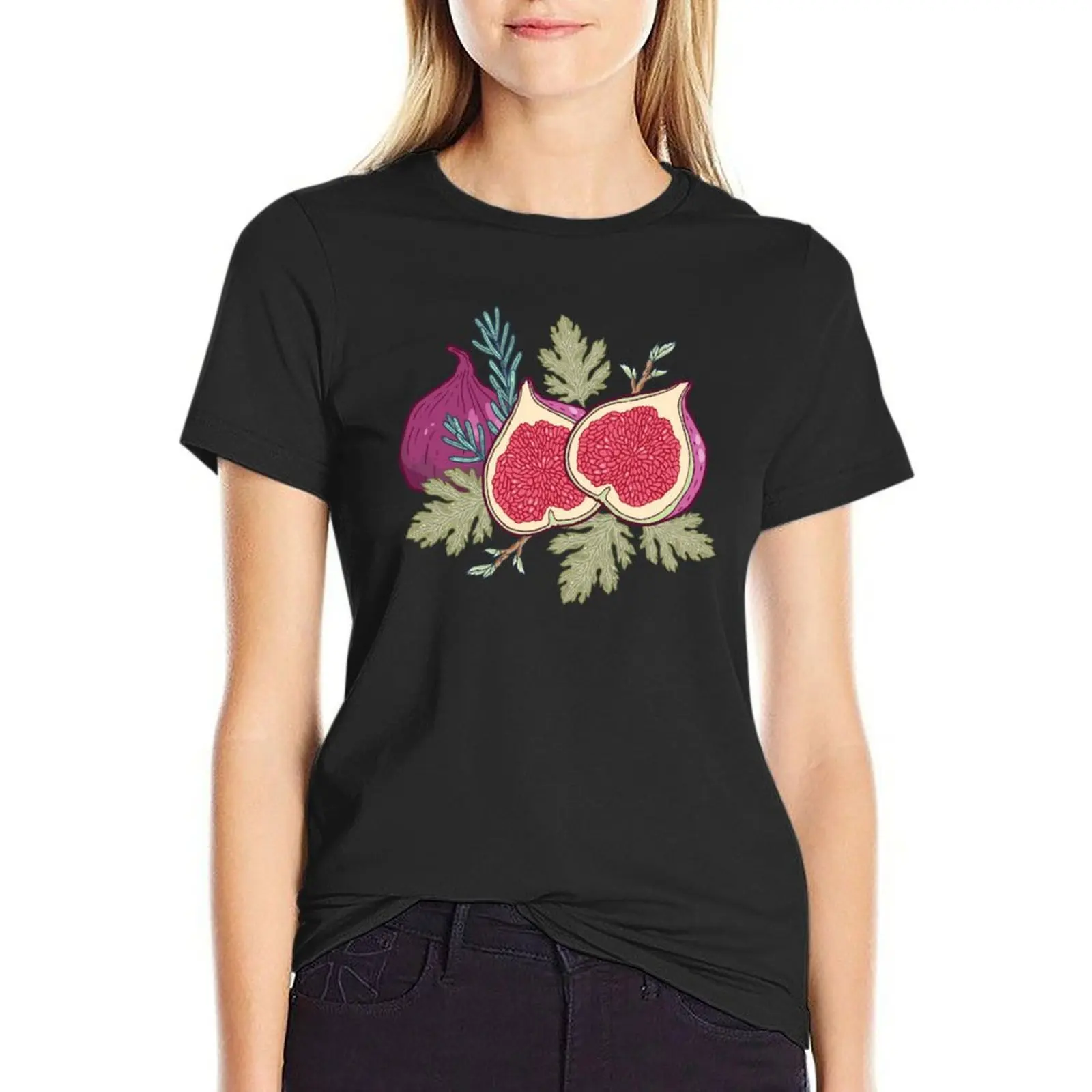 

Dreamy fig garden T-Shirt kawaii clothes customizeds t shirts for Womens