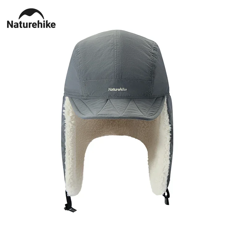 Naturehike Outdoor Camping Hiking Hats Sports Camping Cap Double-sided Ear-protecting Hat Cotton Hat Warmth Winter Waterproof