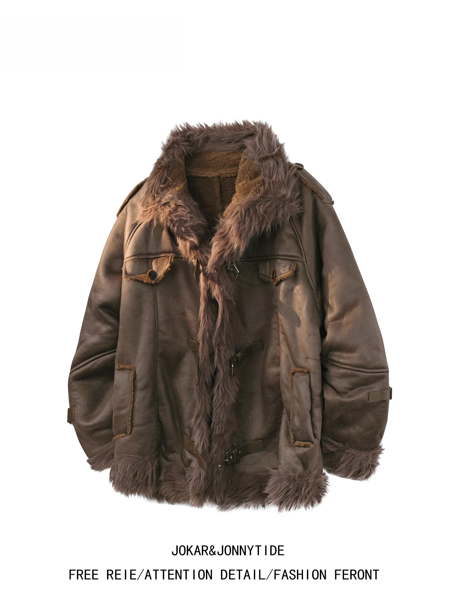 

JOKARJONNY американский замшевый воротник в стиле пэчворк, хлопковая куртка, мужская зимняя модная теплая хлопковая куртка, верхняя одежда