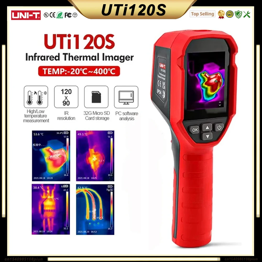 uti120s review: Uma Análise Detalhada da Câmera Termográfica UNI T UTI120S para Testes Práticos no Dia a Dia