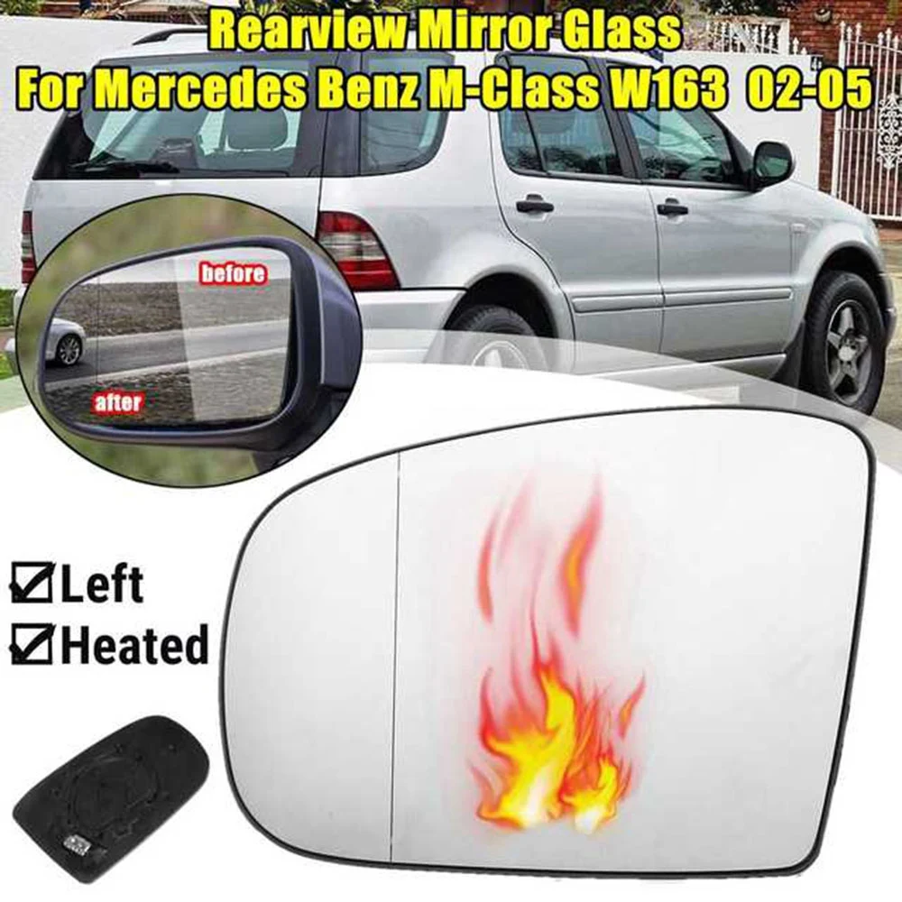 

Durable Left Side Rearview Mirror for Mercedes-Benz M-Class W163 2002-2005