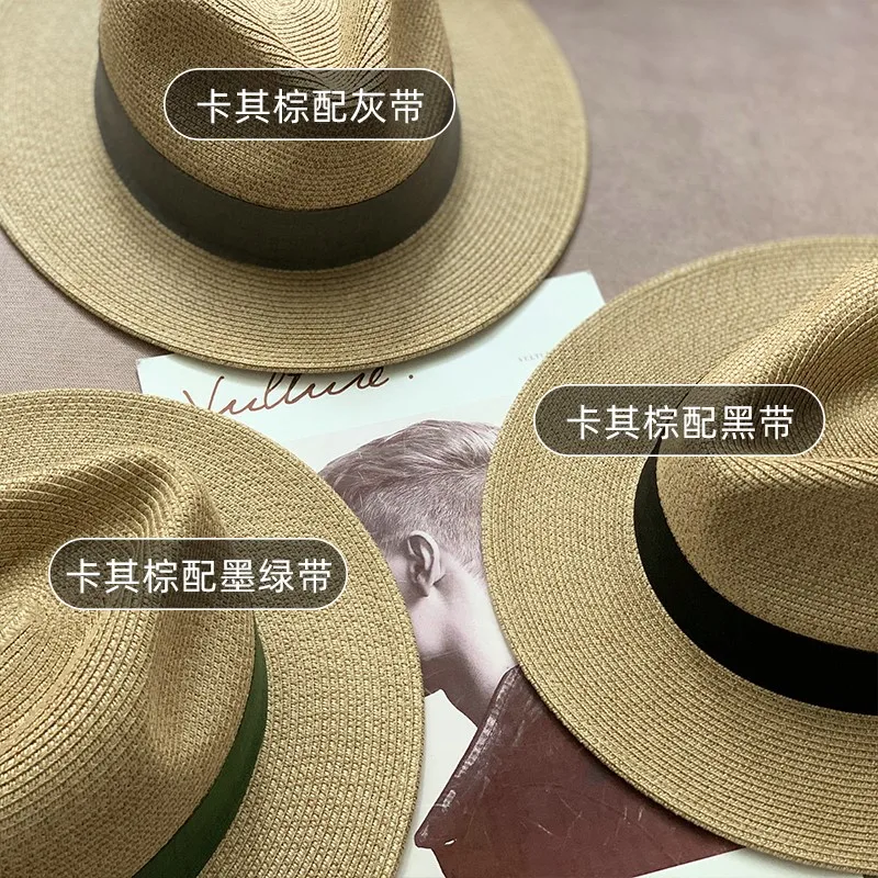 hat men's and women's universal top jazz circumference sunshade UV can be adjusted