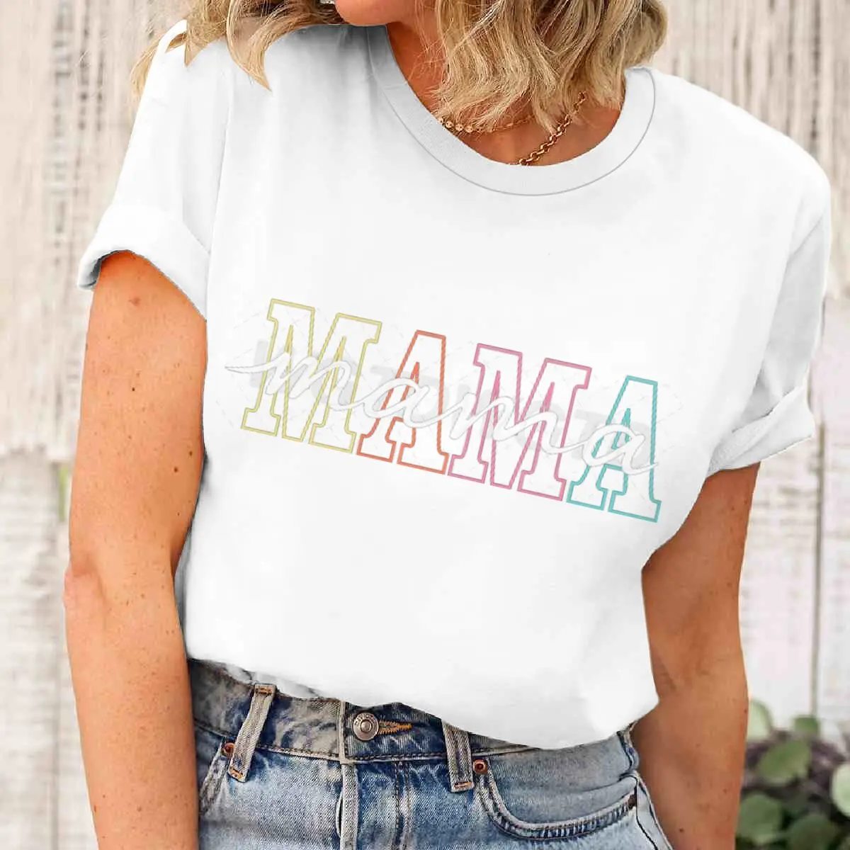 Hot Sales Mother's Day Gift T-shirts for Women Retro 