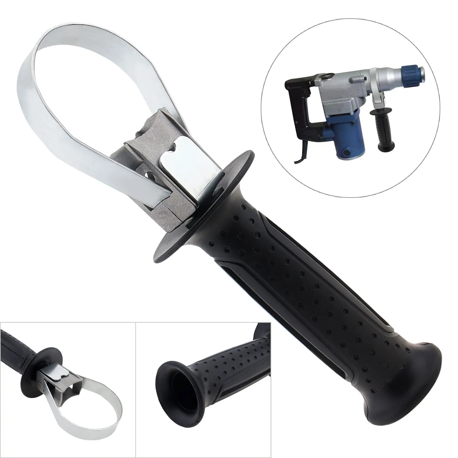 

Hammer Drill Handle Side Front Replacement Auxiliary Handles,Electric Hammer Side Front Auxiliary Handle Power Tool Accessories