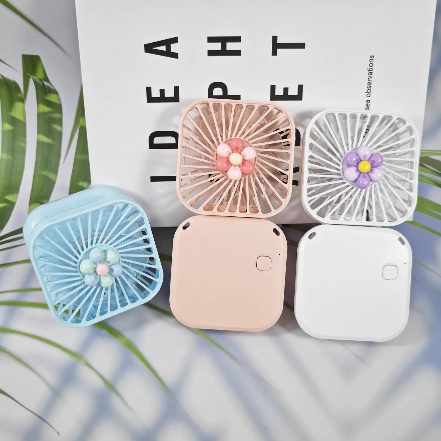 

Cute Mini USB Foldable Fan Portable Handheld Gift for Office And Outdoor - Cross-Border Compact Cooling Fan