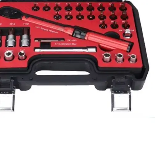 72 Tooth Adjustable For Torque Wrench Set 1/4 Inch 2-24Nm High Ratchet Tool Kit For Automotive Bike Motorcycle Repair