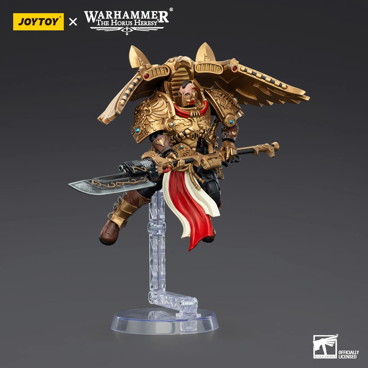 JOYTOY Warhammer "The Horus Heresy" Legio Custodian Venatari Squad Venatari พร้อม Venatari Lance Action Figures Original