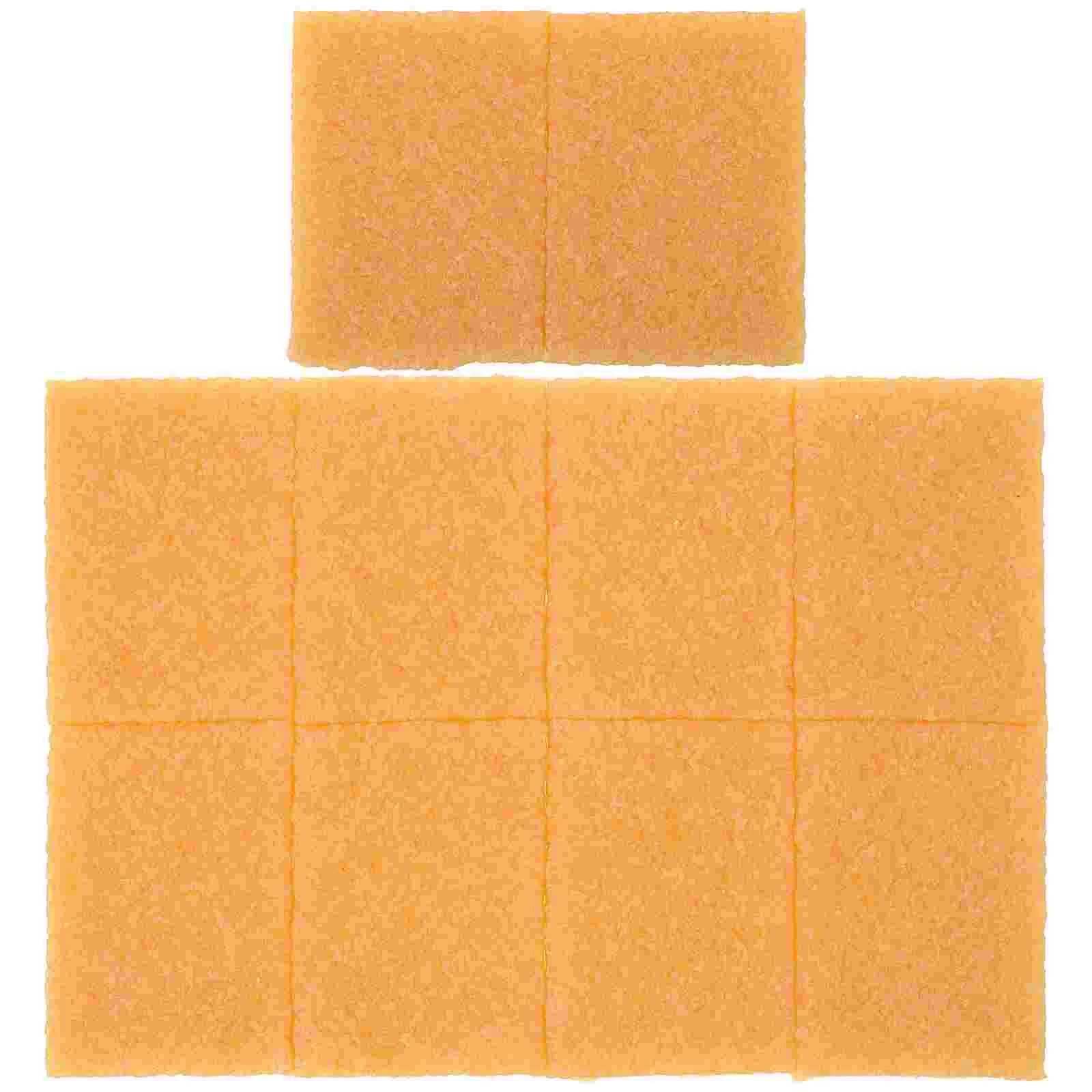 

10 Pcs Cleaning Gadgets Glue Rubber Block Decontamination Remover Raw 10pcs Erasers Orange Artist