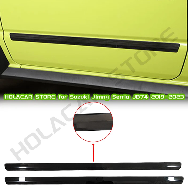 

Car Side Door Body Molding Trim Decorative Cover for Suzuki Jimny Serria JB64 JB74 2019 2020 2021 2022 2023 Gen 4 Accessories