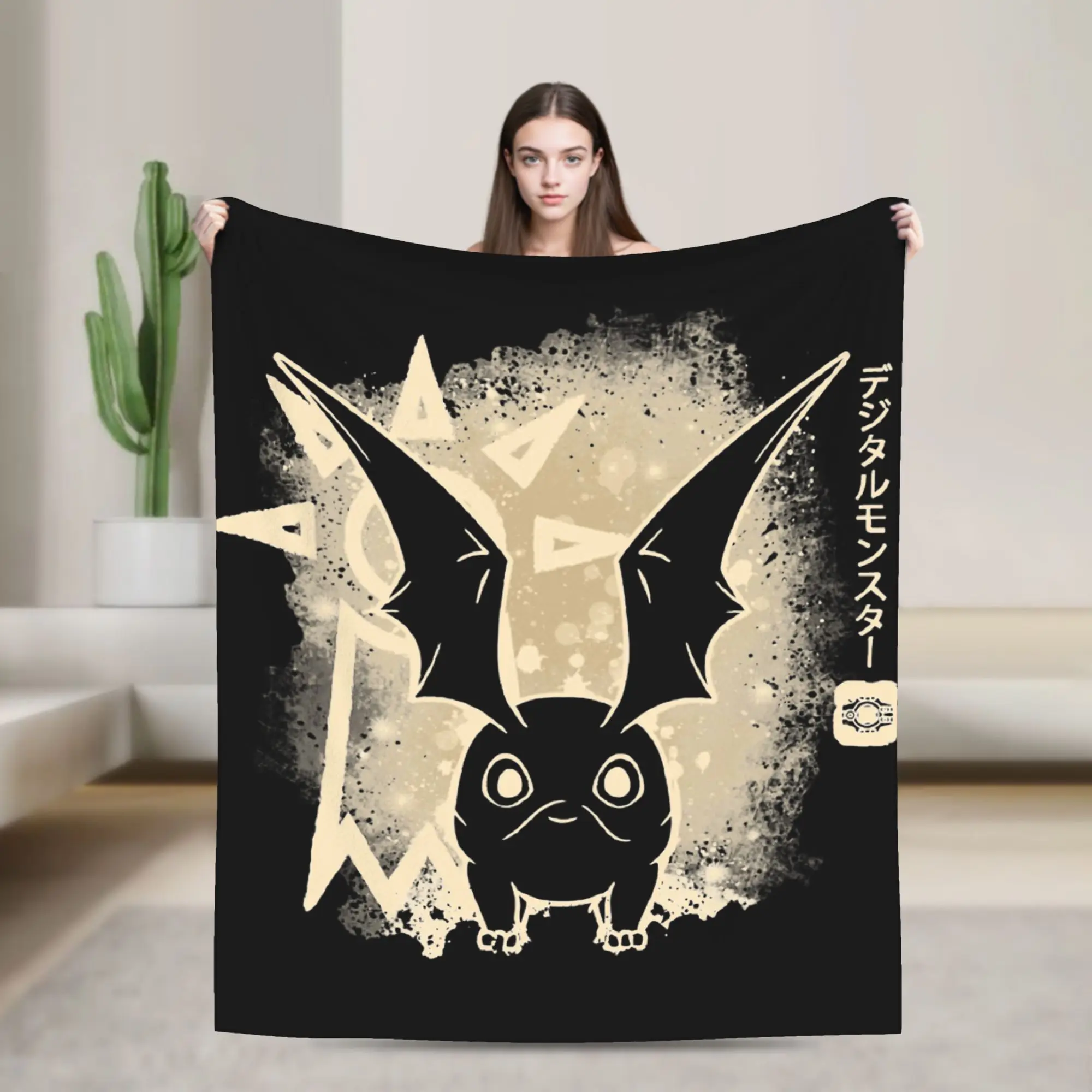 Hope Blanket Fleece Summer Air Conditioning Digimon Nostalgic Anime Breathable Ultra-Soft Throw Blankets for Bedding Car Quilt