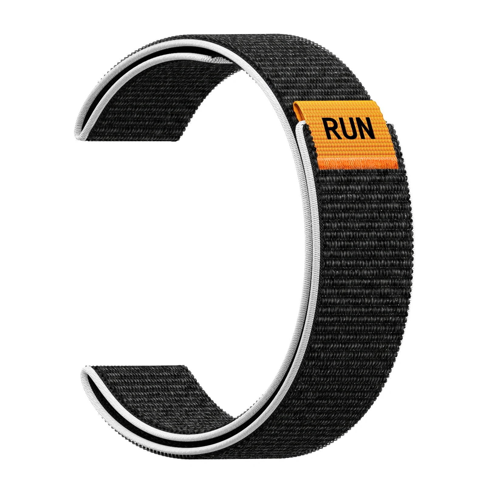 Nylon-Schlaufenarmband für Garmin Instinct 2/2X/3, 22mm 26mm Metallfreies Klett-Sportarmband, Leichtes Atmungsaktives Ersatzband – Detail 4