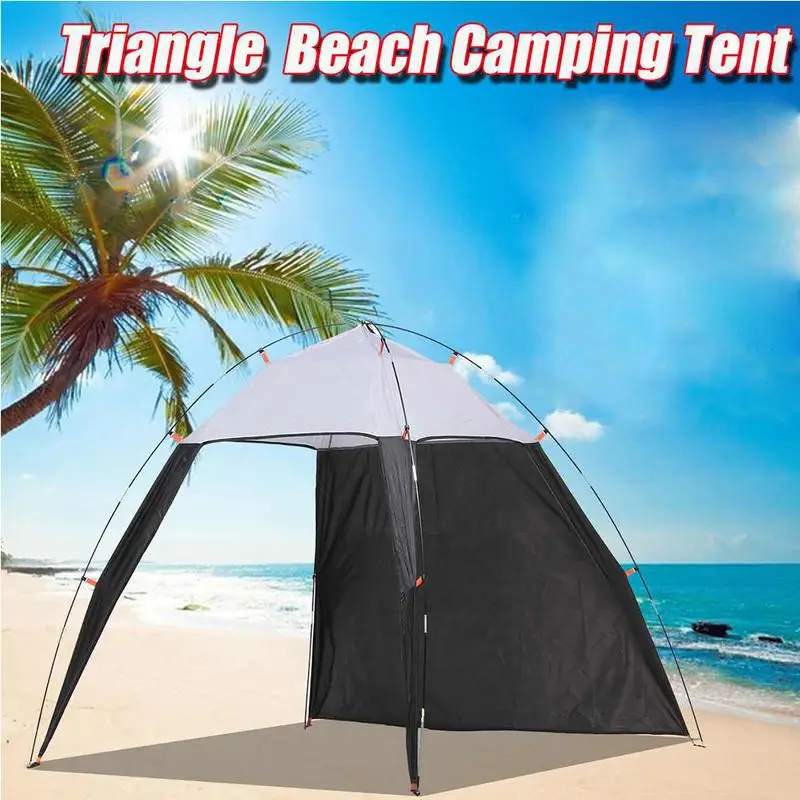 Lightweight Sun Shade Anti-UV Waterproof Tent Outdoors Canopy Beach Shelter Sun Shade Tent For Fishing Camping Travel Dropship