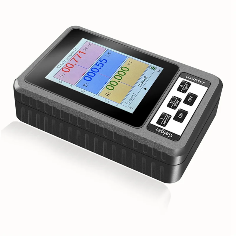【Flash Sale】2X XR2 BR-9A Handheld Electromagnetic Radiation Detector High Precision Electromagnetic Radiation EMF Meter Tester B