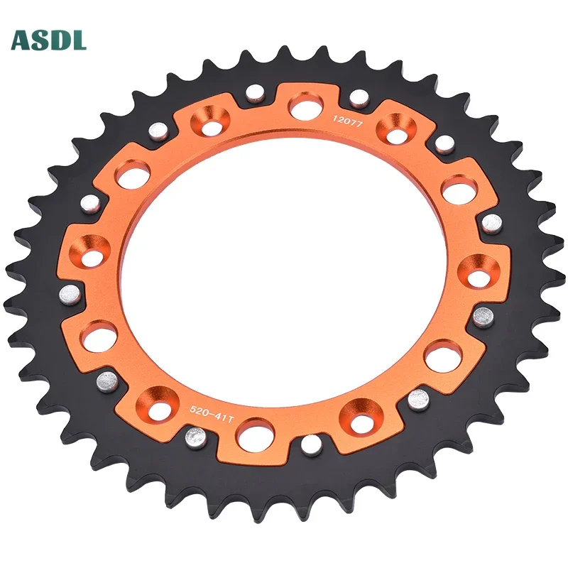 41T Motorcycle Steel Aluminum Composite Rear Sprocket For KT/M 790 Duk/e 2018-2020 790 Duk/e L 2019 2019 2020 890 Duk/e R 2020