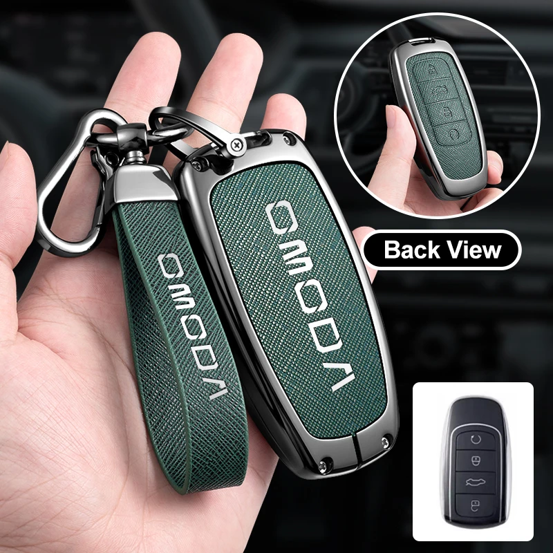 Car Remote Key Cover Case Protection Holder Shell Keychain Pendant For Chery Omoda C5 5 FX 7 8 PRO Plus 2022 2023 Auto Accessory