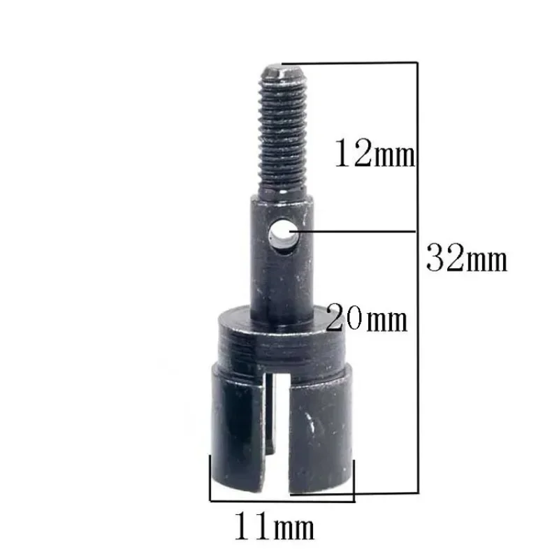 Rc 2PCS 02033 Metal Wheel Axle For 1/10 HSP 94107 94108  94111 94123 Spare Parts