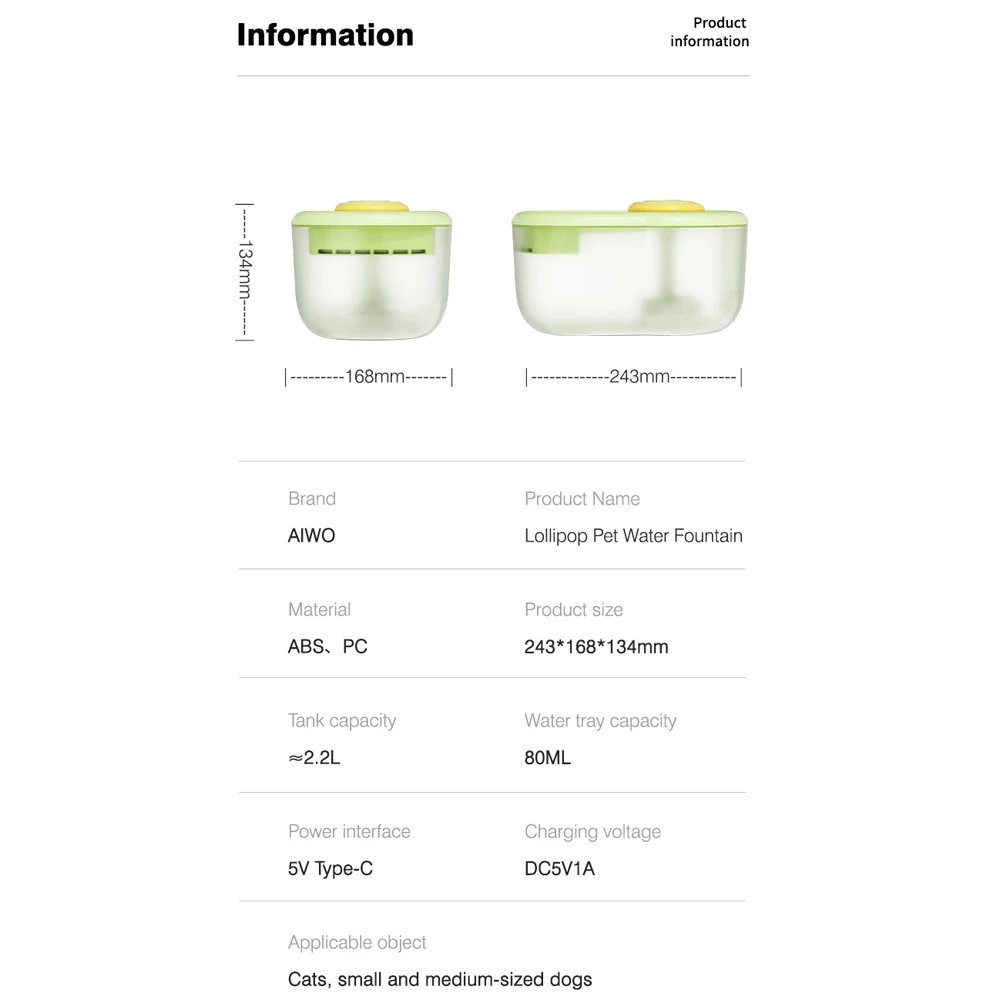 Smart Pet Water Dispenser Electric Cat Drinker Bowl Fount High Capacity Auto Filter sterilize safety Pet Ultra-Quiet Cat Water
