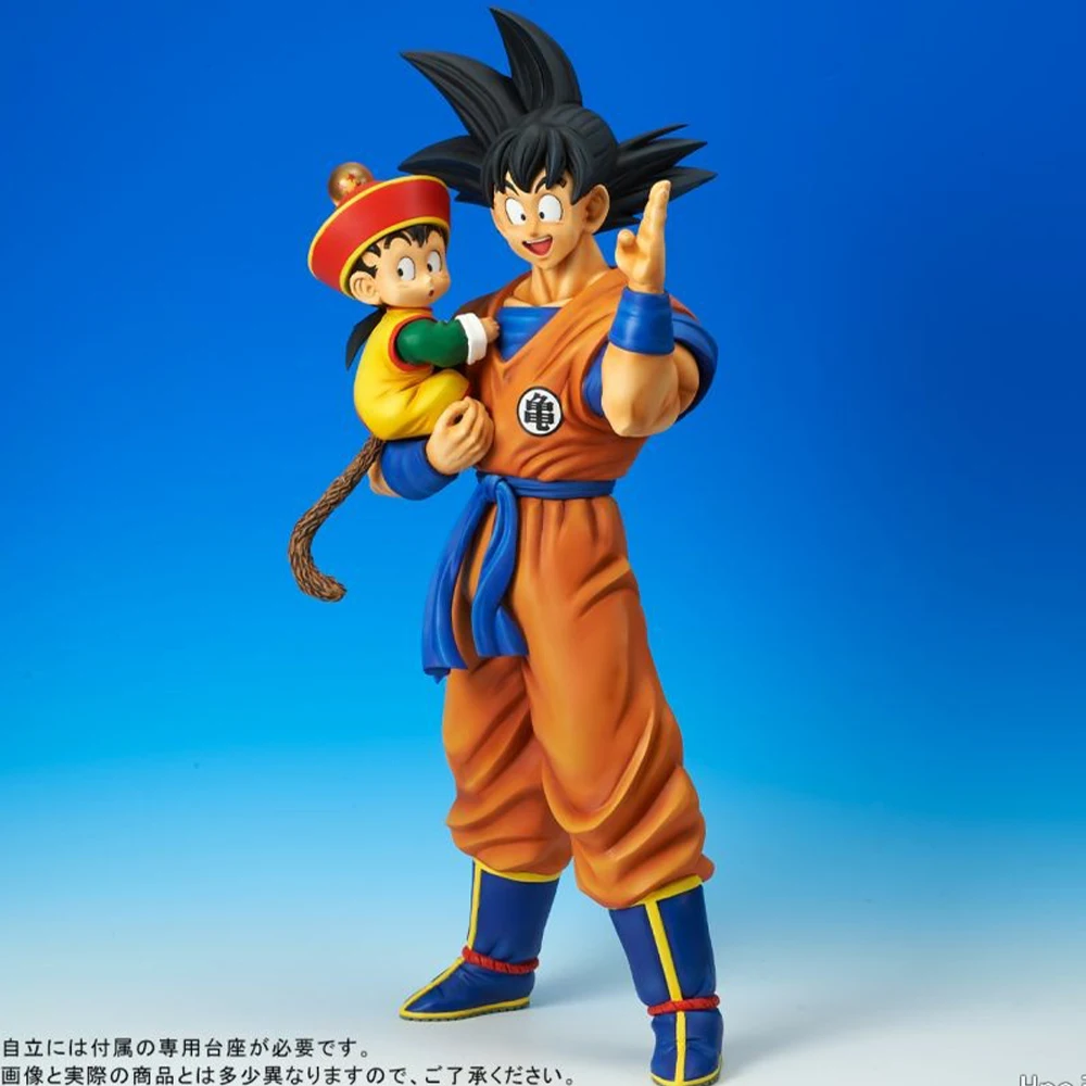 18cm anime son gokuu son gohan figura dragon ball z desktop golfe legal modelo brinquedo presente coleção ornamentos arte pvc filho gokuu