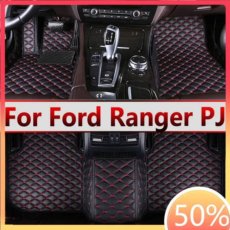 Car Rear Trunk Floor Mat For Ford Ranger PJ International 2006~2008 Double Cabin Truck Accessorie Interior ECO Car Accessories