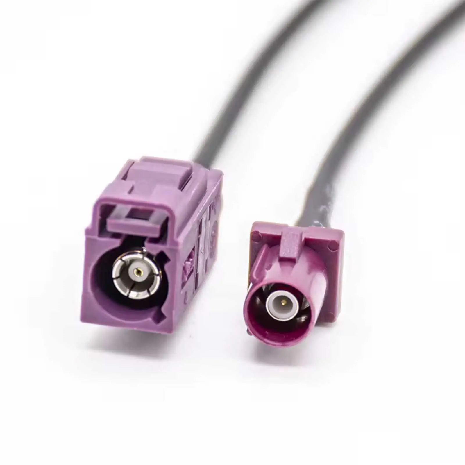 Fakra D Male to Female RG174 50CM Antenna Extension Cable for 4G LTE 3G UMTS GSM Car Radio GPS Telematics