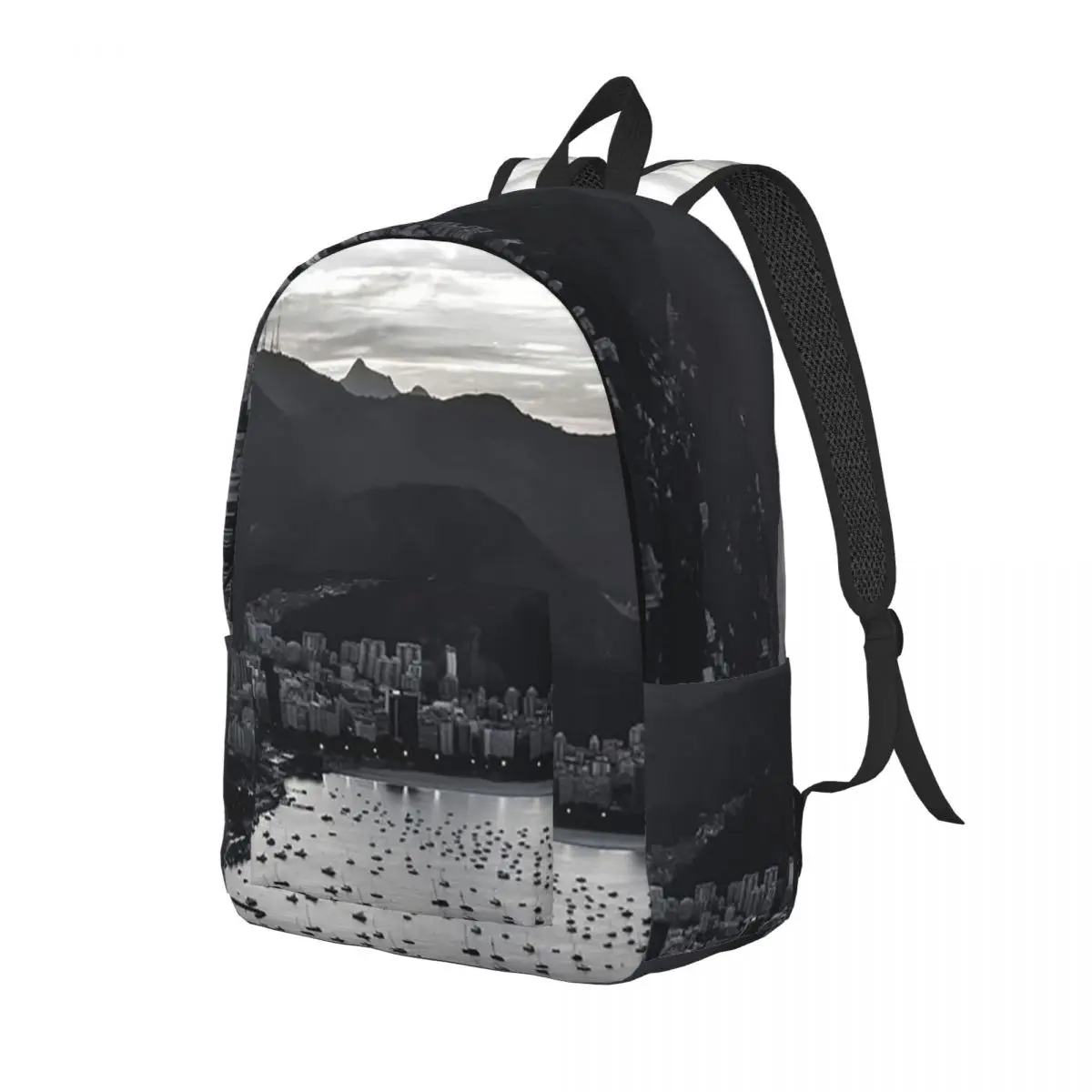 Carioca Silhouettes 2 Mochila para estudiantes, mochila escolar, mochila de viaje para senderismo, mochila de moda para hombres y mujeres, bolsos de hombro