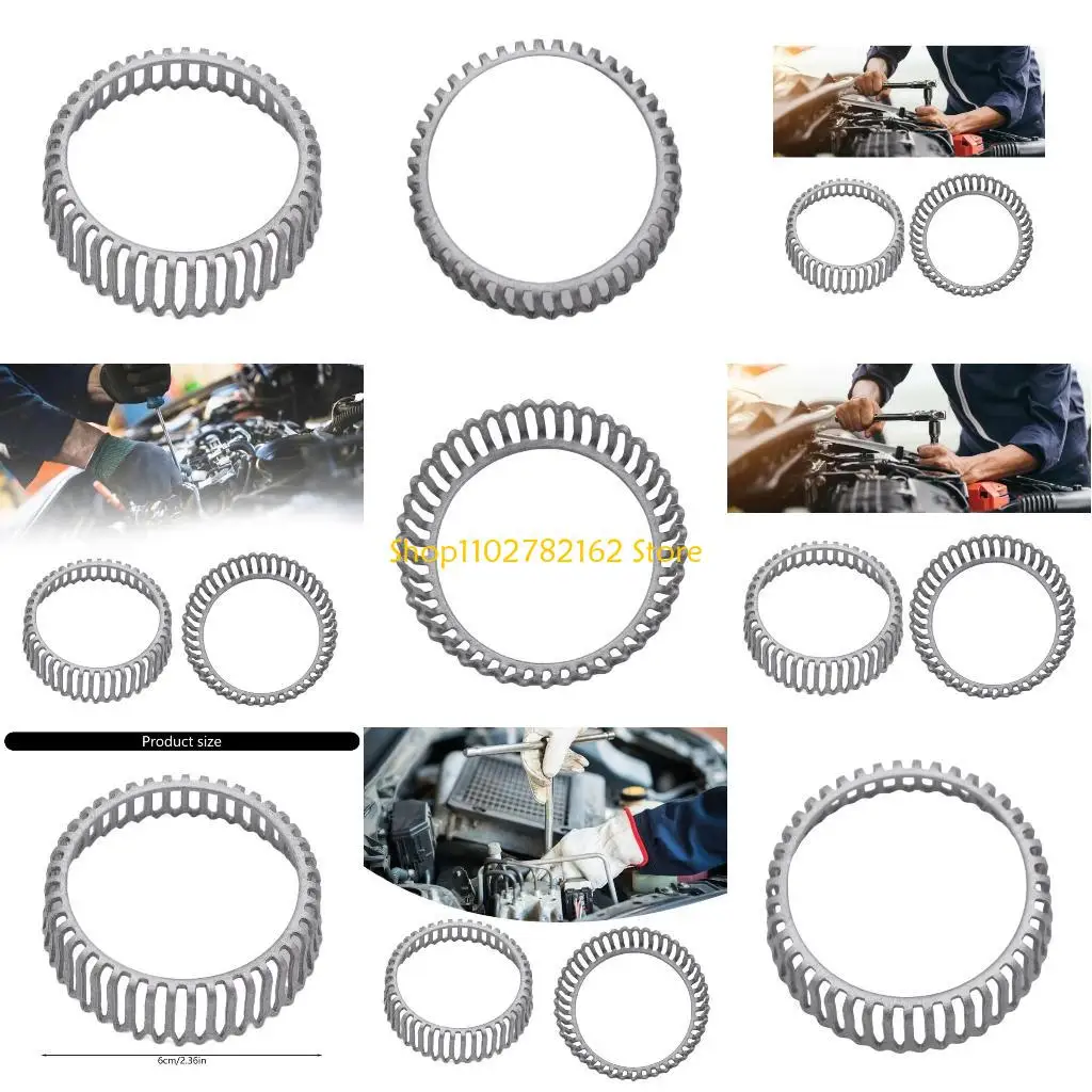 

547B ABS Gear Rings for Golf Mk4 1J0614149 AS1004 Auto Accessory Replacement Metal Gear Rings Braking System Component