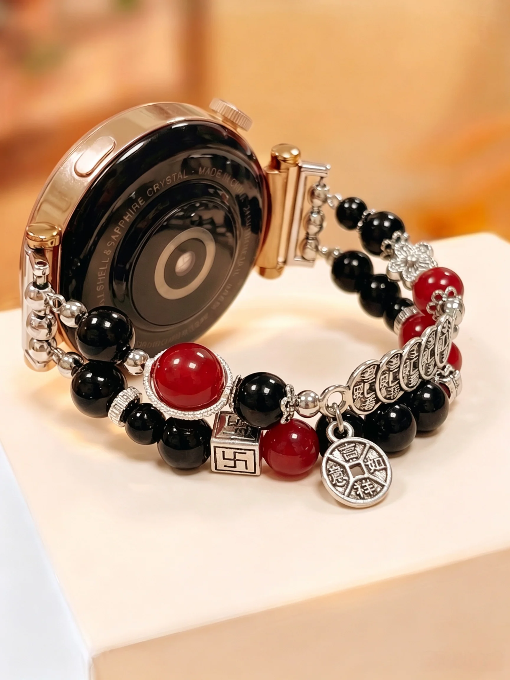 Premium niche metal watch strap suitable for HW Watch Fit3/Fit4 straps and HW Band 8/9/10NFC handmade straps