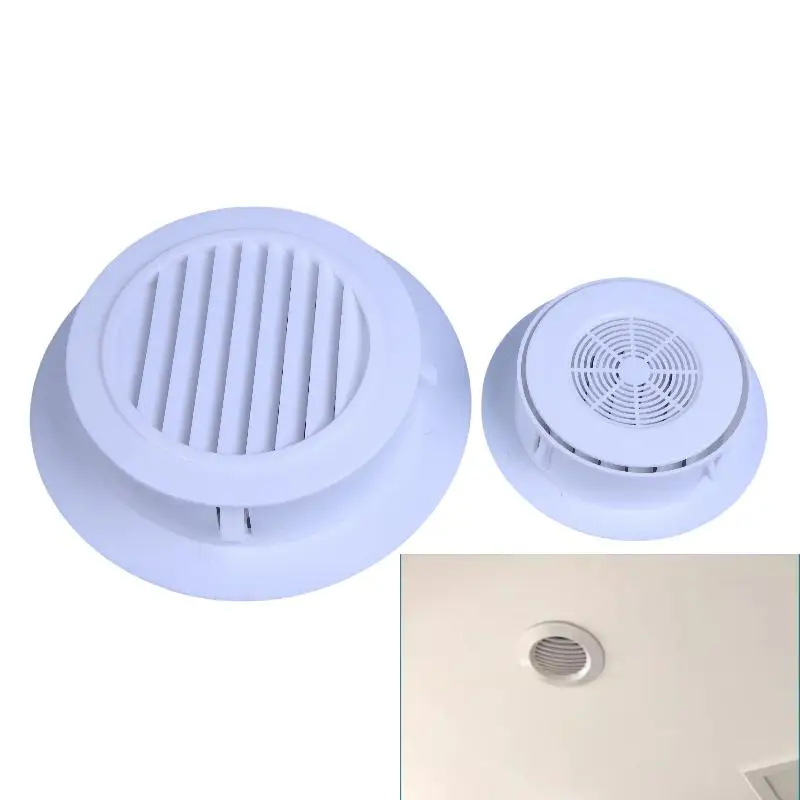 1 Piece Kitchen Bathroom Parts Air Vent Extract Valve Grille Air Conditioning Hole Cover Dust Plug Wall Ducting Decorative Cap