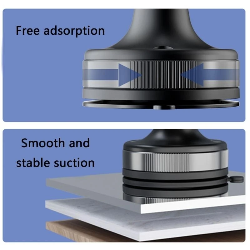 Портативный магнитный держатель кронштейна с магнитным телефоном с вакуумным всасыванием и гибкостью