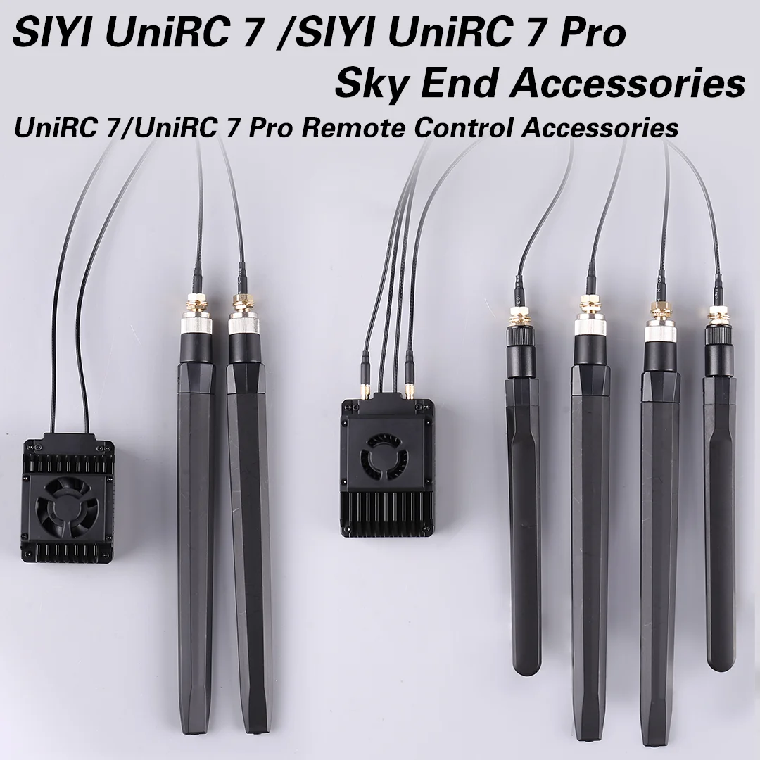 

SIYI UniRC 7 pro Sky Terminal Receiver Remote Control for Drone Model FPV Digital Image Transmission