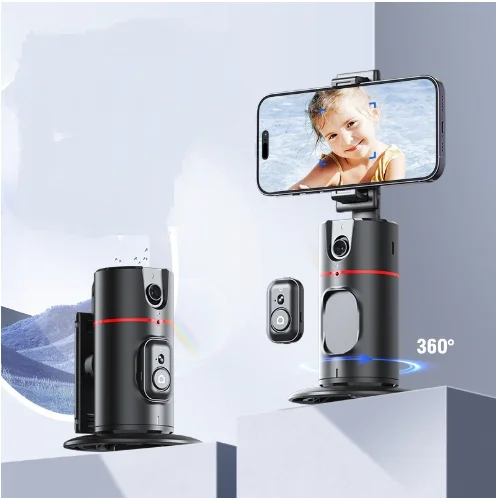 New Mobile Phone Follow-Up Gimbal 2024 Mobile Phone Follow-Up Gimbal Intelligent Facial Tracking Detachable Phone Clip Design