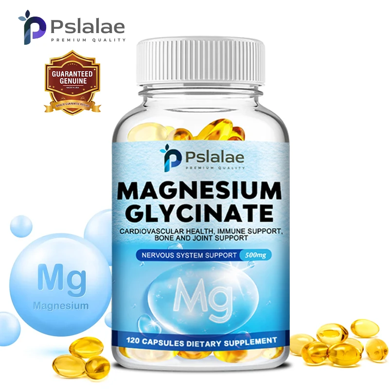 Magnesium Glycinate - Support Brain Nerve Health Support Cardiovascular Function Protect Joints Relax Muscle