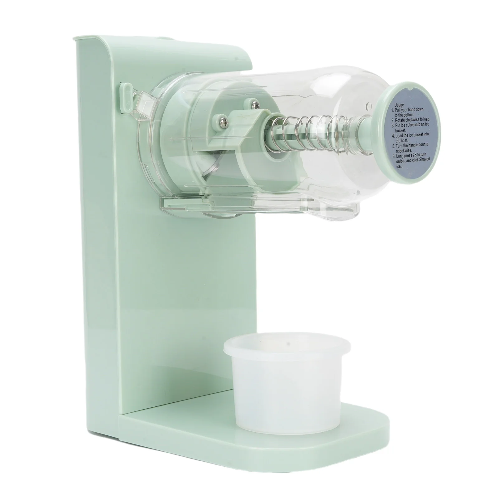 آلة مخروط الثلج 13000гpm صانع الثلج الكهربائي القابل لإعادة الشحن عالي الكفاءة للاستخدام المنزلي التجاري