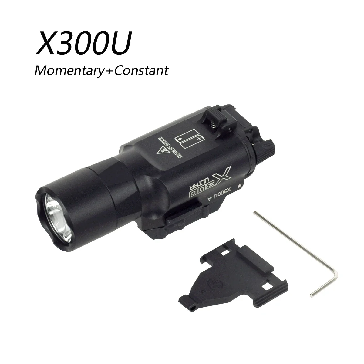 SUREFIRE X300U-A WEAPONLIGHT【BLACK】 X300U-A WeaponLight - SureFire