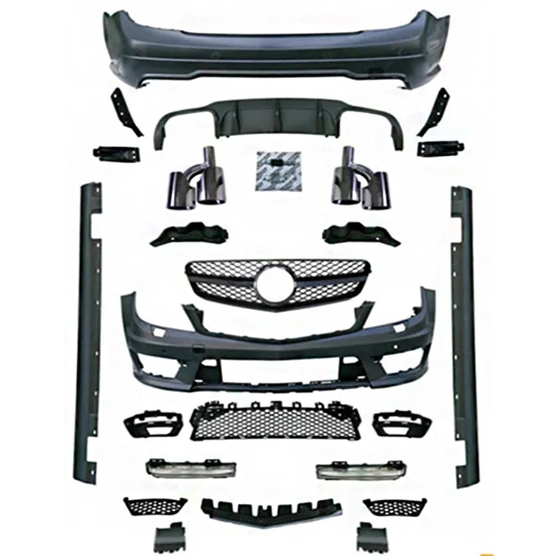 

XDS C-Car Accessories Body Kit For W204 C63 A-style C180 C200 C260 C300 11-13 YEAR
