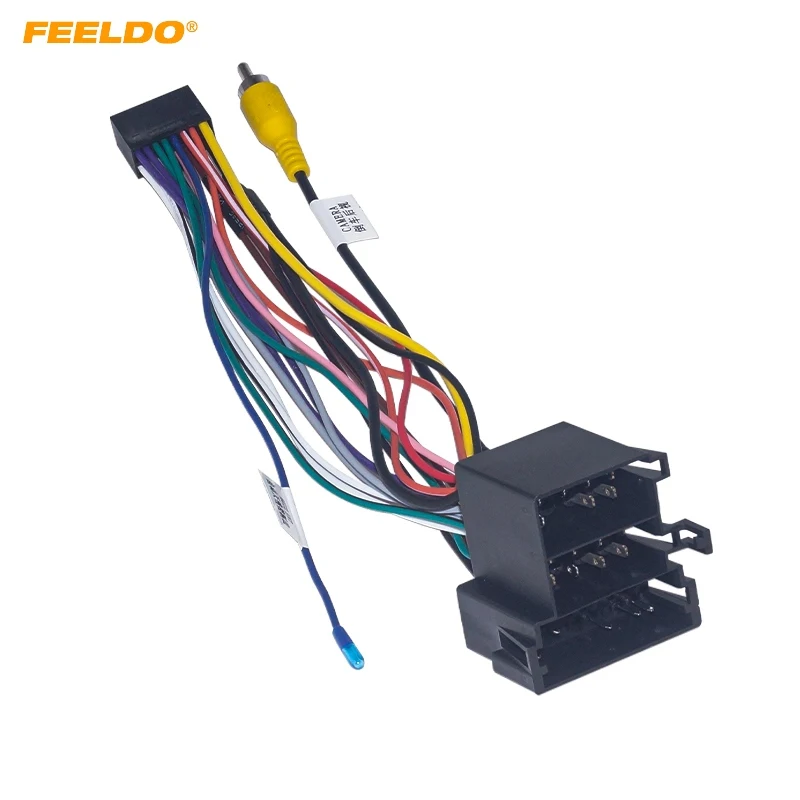 Car 16pin Audio Wiring Harness For Great Wall H6 16Pin Aftermarket Stereo Installation Wire Adapter